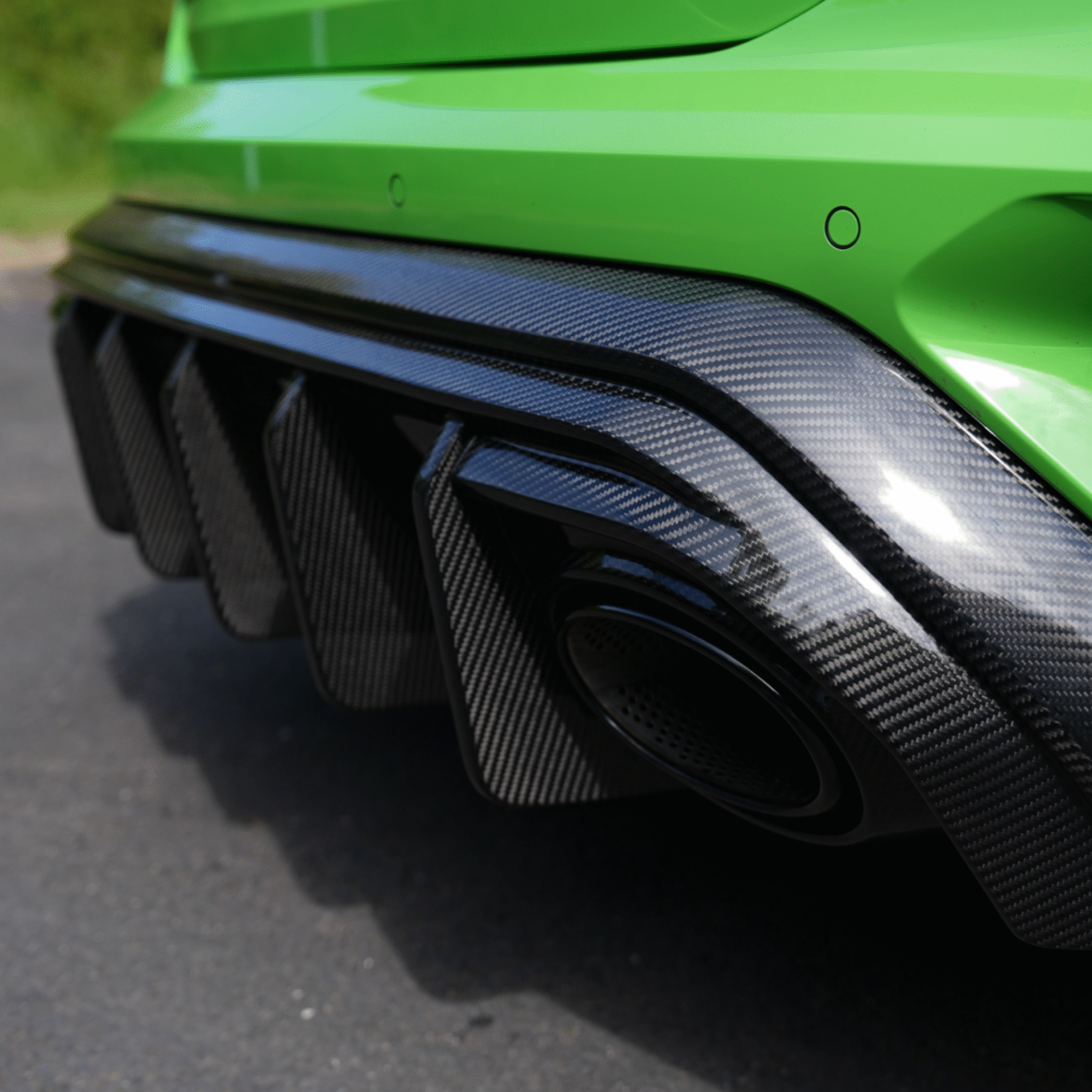 Audi RS3 8Y.5 Facelift Carbon Fibre Rear Diffuser image 2