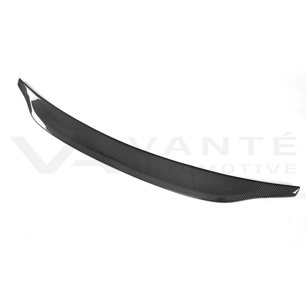 Audi A4 B9 Carbon Fibre Rear Trunk Spoiler Lip