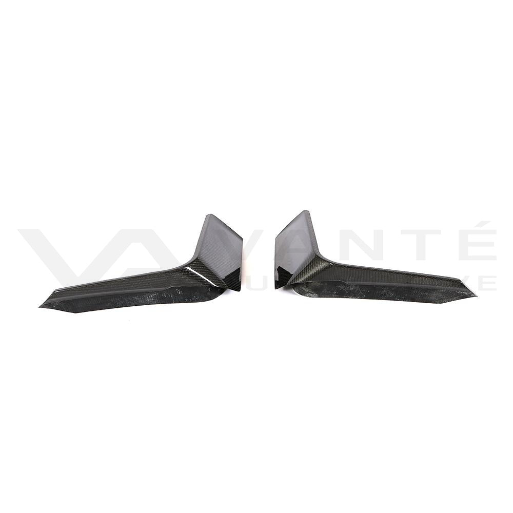 Audi TT/TTS/TTRS 8S (MK3) Kohlefaser-Nebelscheinwerfer-Blende Splitter Canards