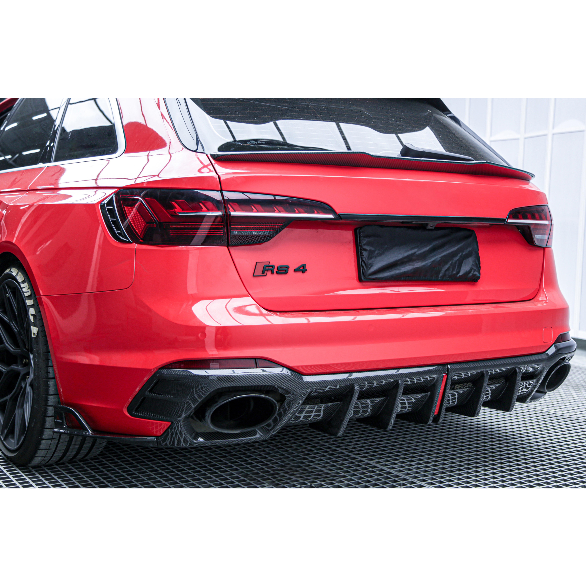 Audi A4/S4/RS4 B9.5 Carbon Fibre Lower Rear Spoiler/Wing image 4