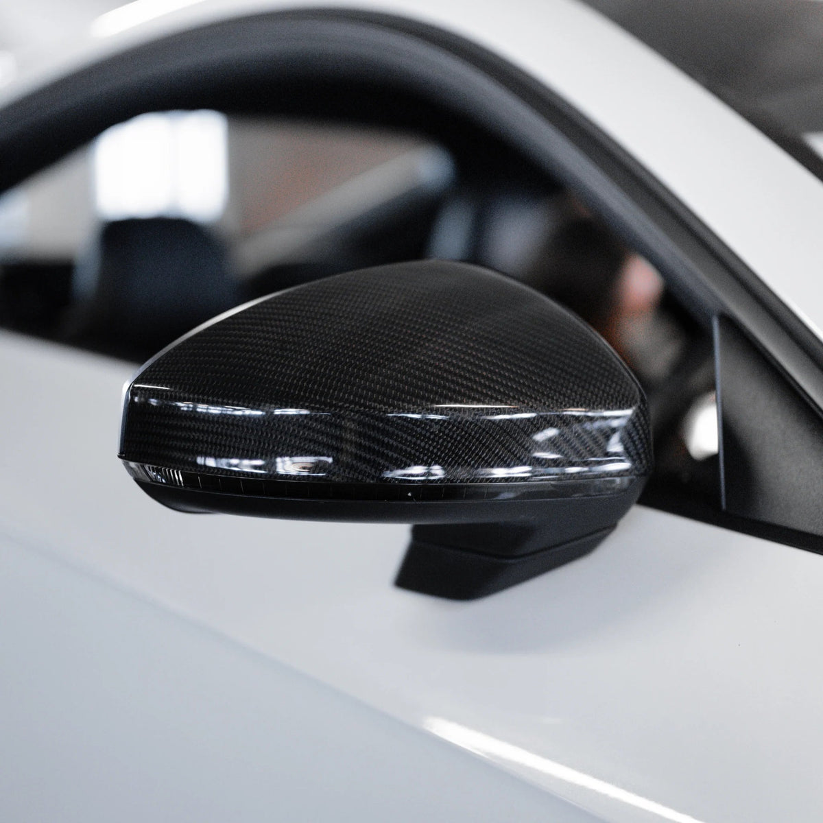 Audi TT/TTS/TTRS 8S (MK3) Carbon Fiber Rear View Side Mirror Covers/Replacement