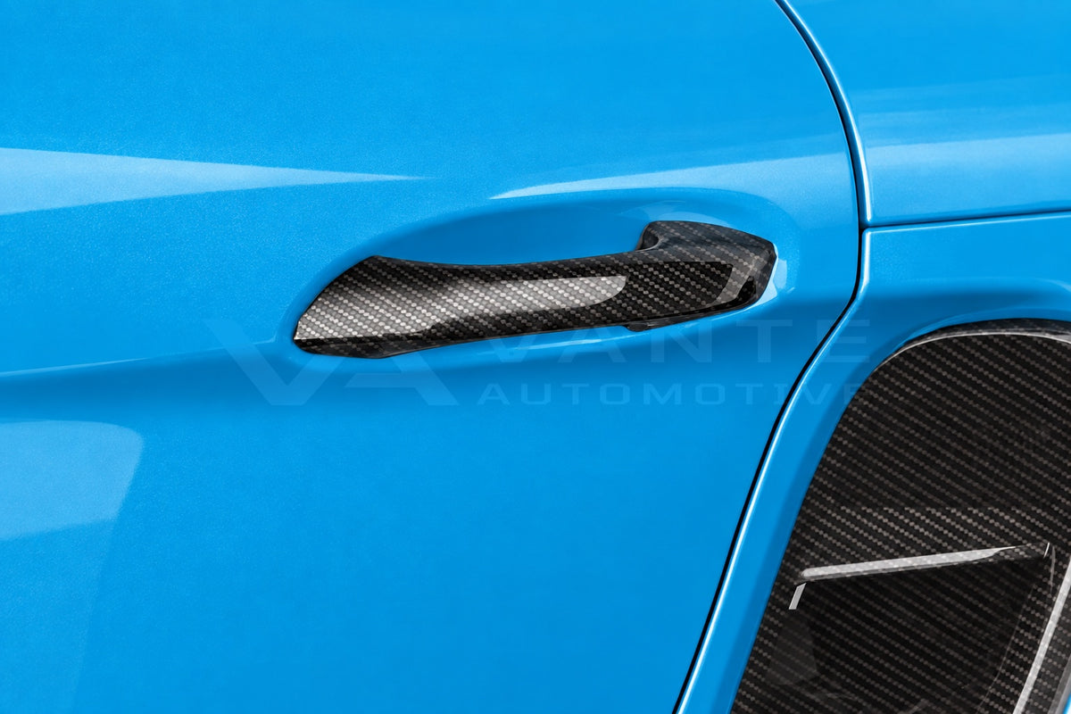Porsche 718 Boxster/Cayman 982 Carbon Fibre Door Handles