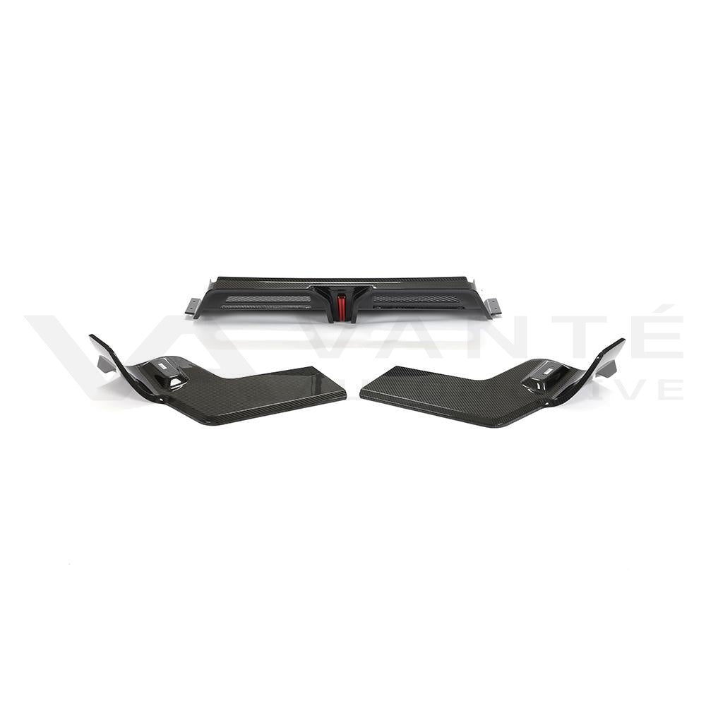 Porsche Macan 95B.3 Dry Carbon Fibre Rear Diffuser with Light