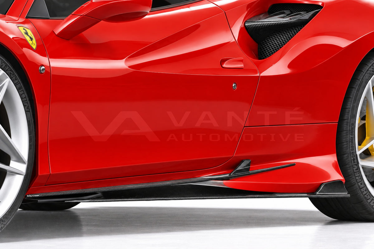 Ferrari F8 Tributo Carbon Fibre Seitenschweller