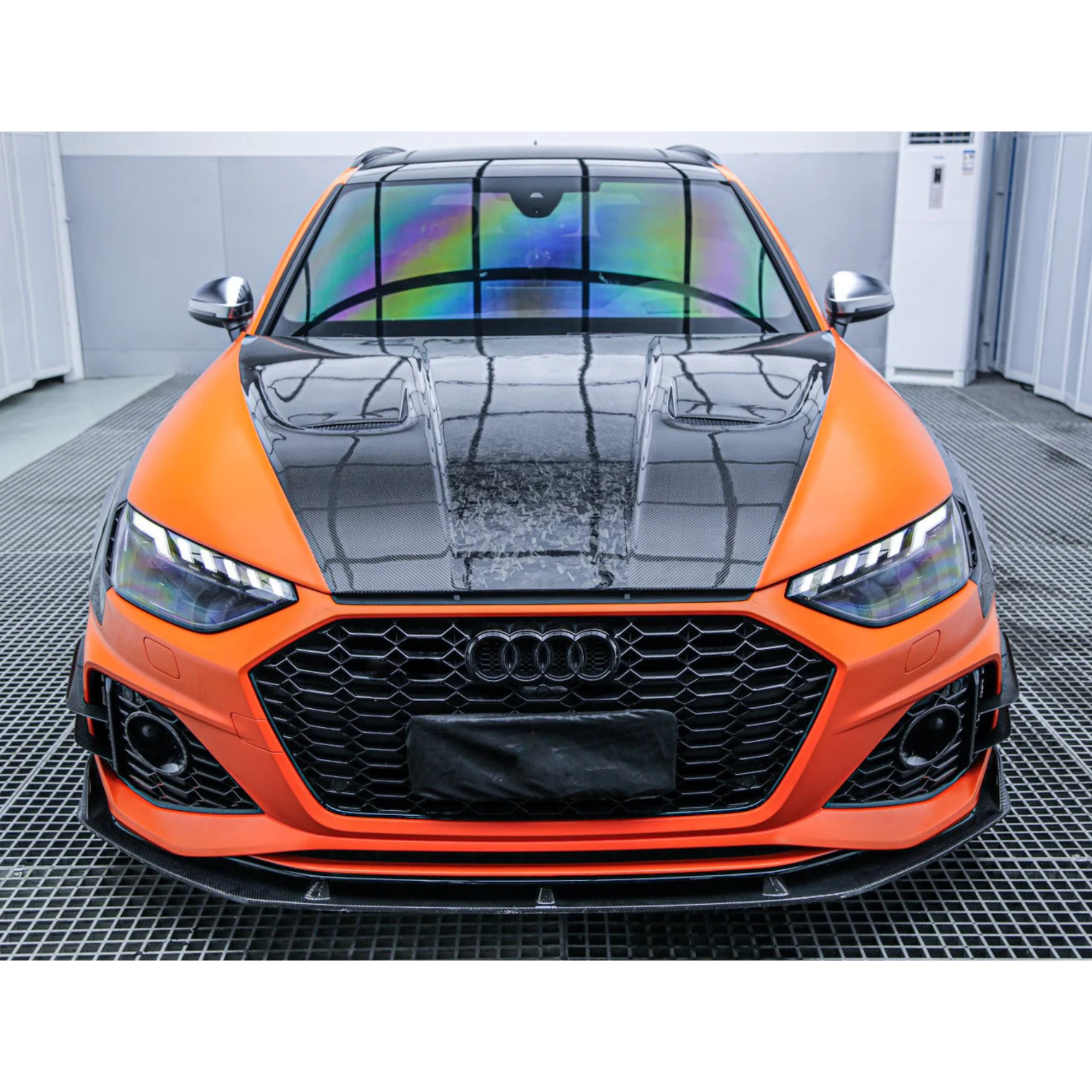 Audi RS5 B9.5 Carbon Fibre Front Canards image 4