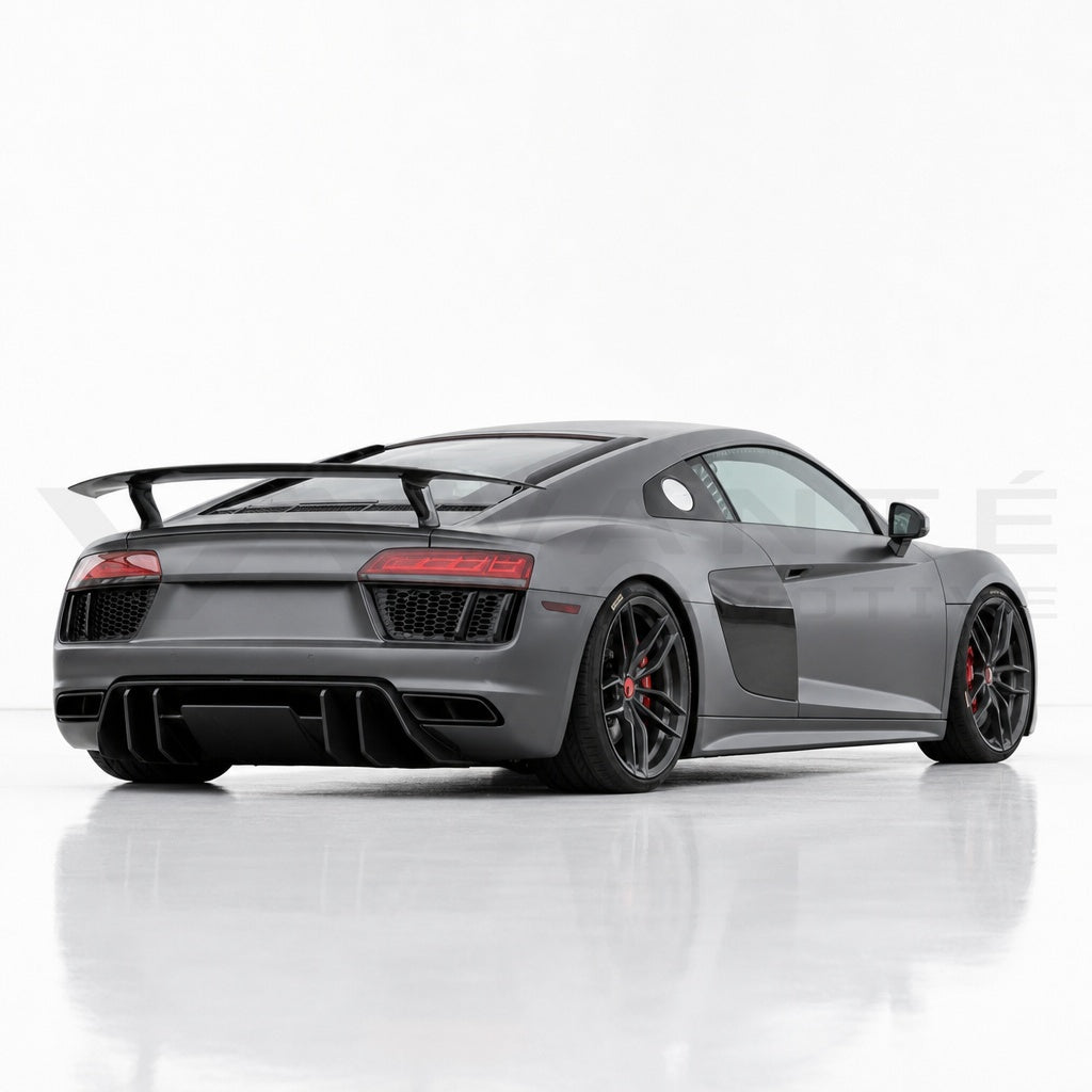 Audi R8 4S Diffuseur Arrière en Fibre de Carbone V2