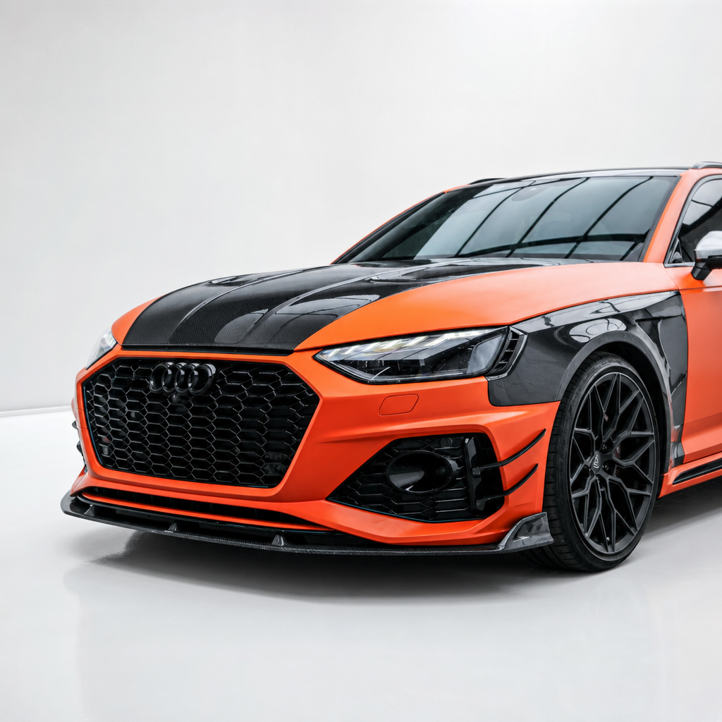 Audi RS4 B9.5 Carbon Fibre Front Canards