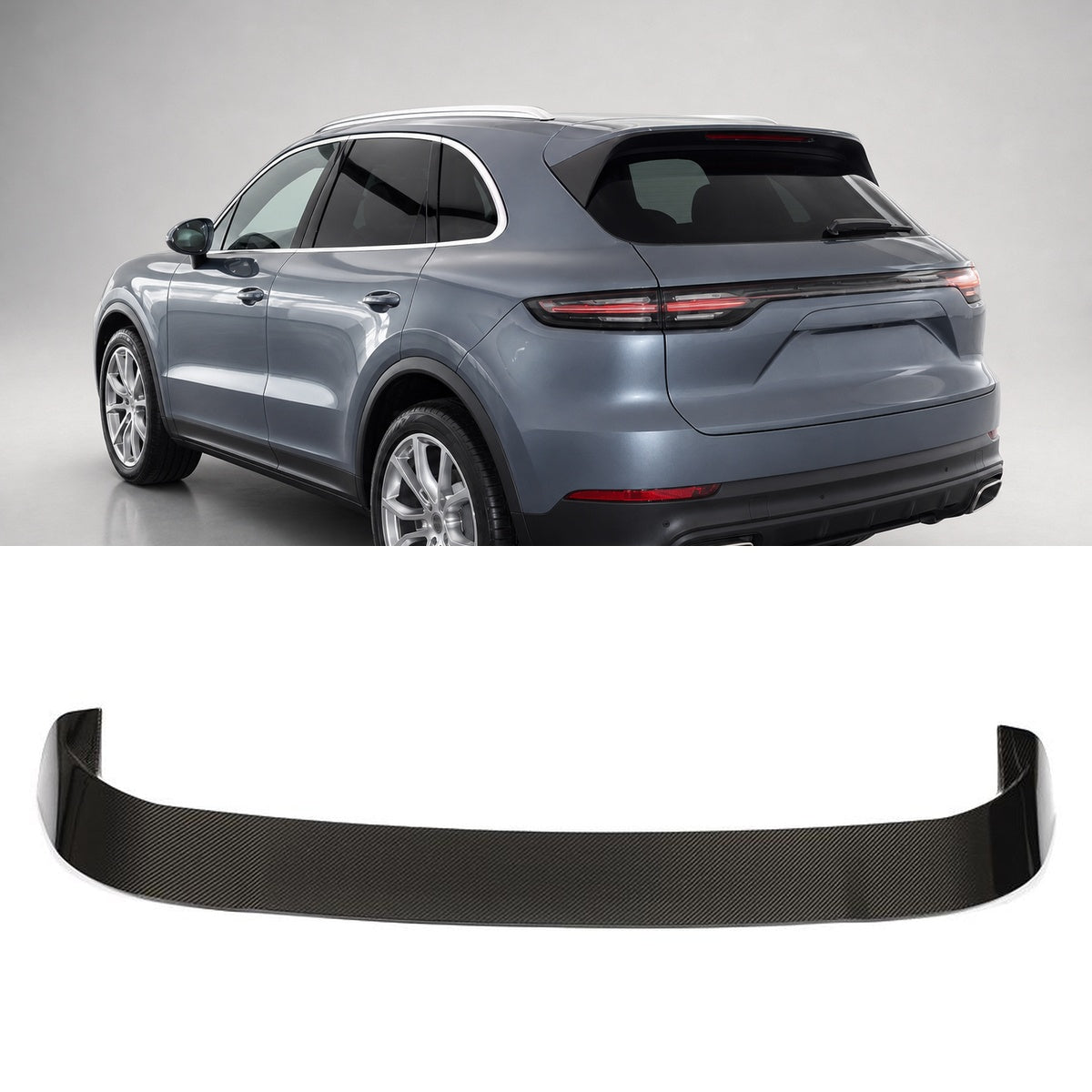 Porsche Cayenne 9YA Carbon Fibre Rear Roof Spoiler