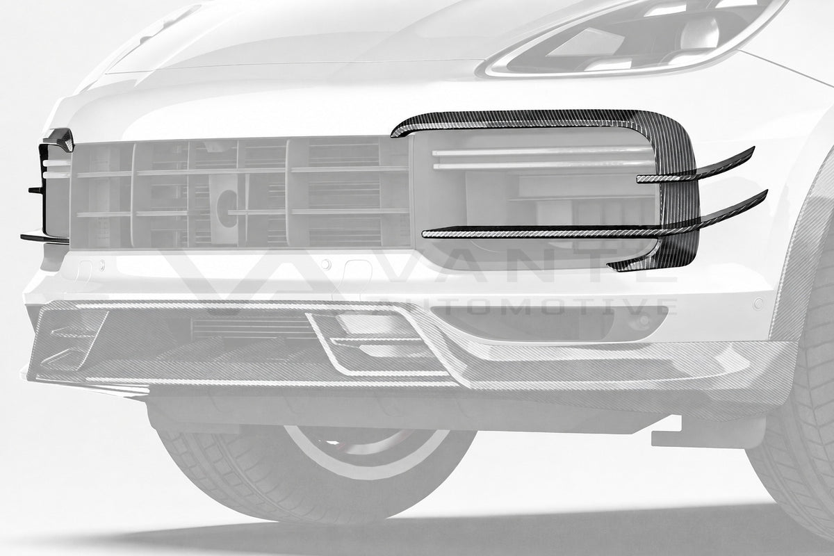 Porsche Cayenne 9YA/9YB Carbon Fibre Front Canards – image 5