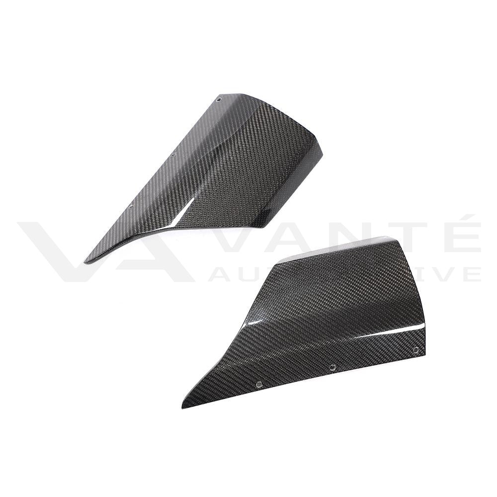 Audi RS3 8V.5 Lames de Diffuseur Arrière en Fibre de Carbone