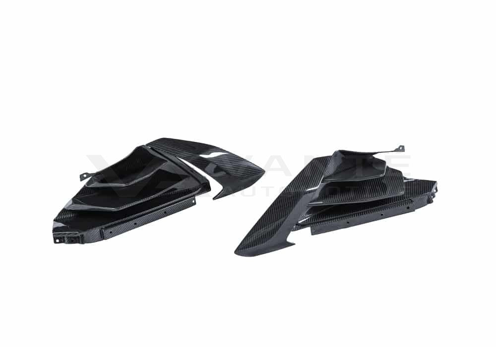 Lamborghini Huracan Evo Carbon Fibre Side Skirt Vent Trims – image 6