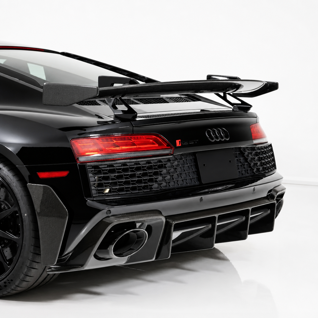 Diffusore Posteriore in Carbonio Audi R8 4S FL