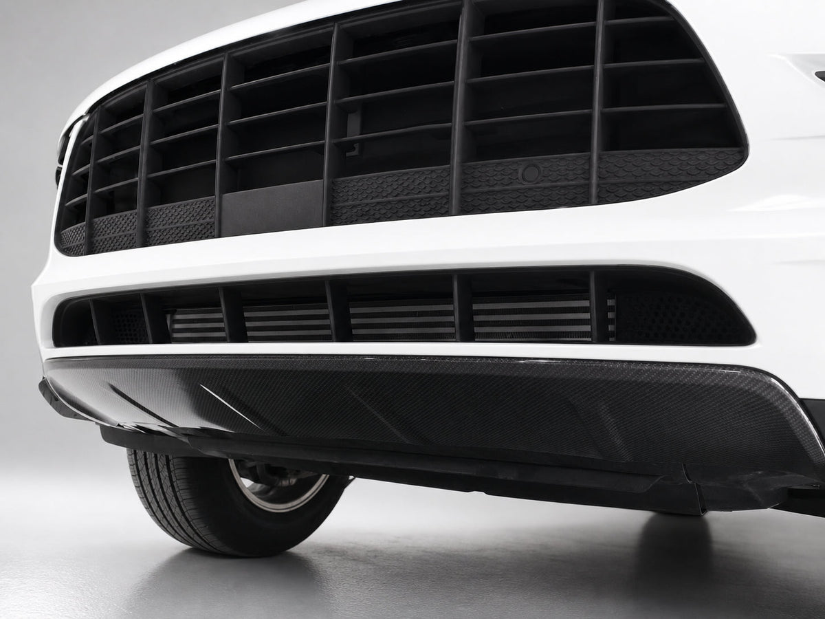 Porsche Macan 95B.1 Carbon Fibre Front Bumper Lower Lip Trim