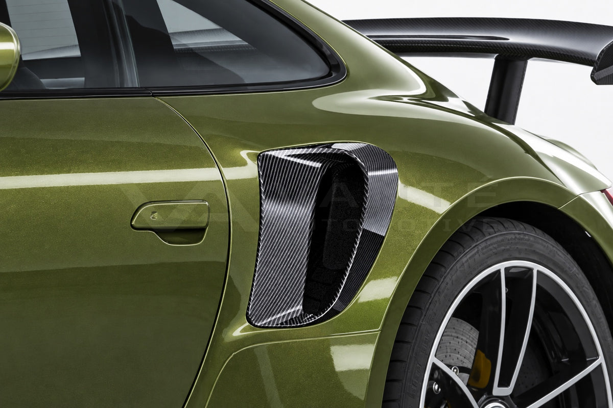 Porsche 911 992.1 Turbo S Carbon Fibre Side Air Intakes – image 4
