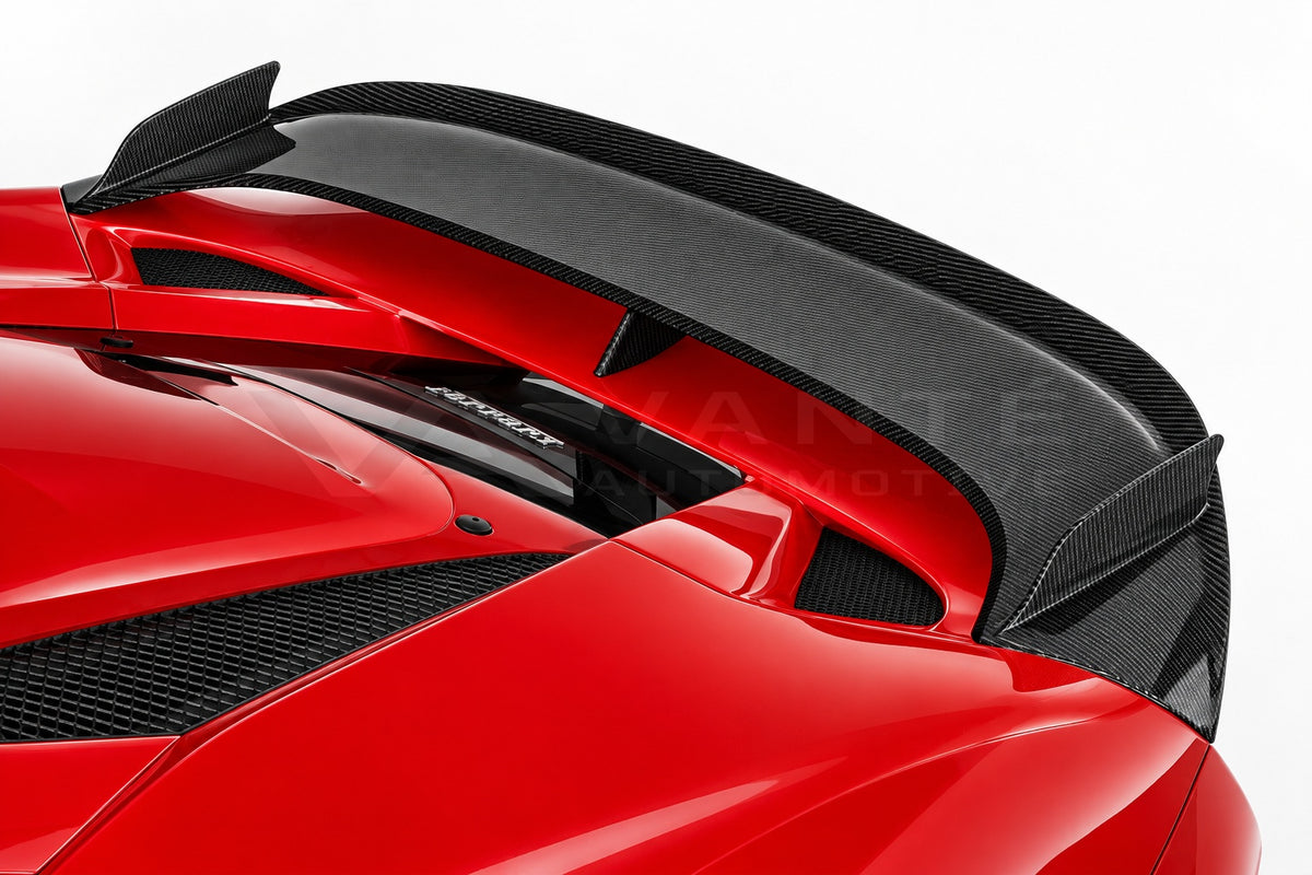 Ferrari F8 Tributo Carbon Fibre Rear Spoiler