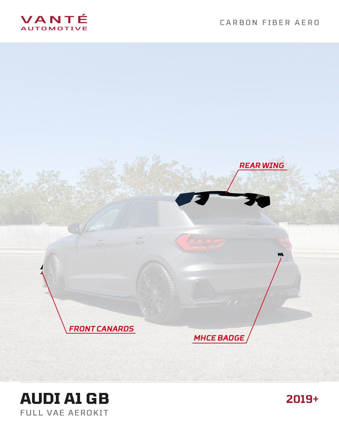 Audi A1 GB Full VAE Aerokit