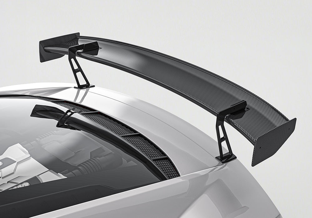 Audi R8 Mk2.5 Carbon Fibre Front Canards - prepreg dry carbon aero upgrade