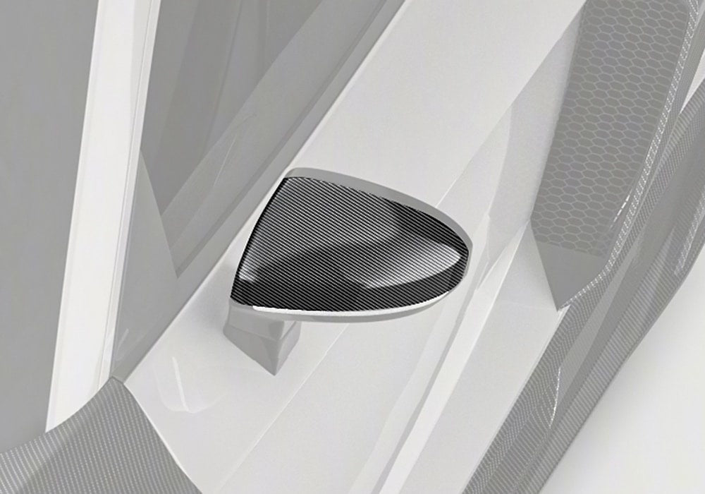 Audi R8 Mk2.5 Carbon Fibre Mirror Covers - lightweight OEM-fit styling upgrade