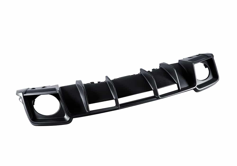 Audi R8 Mk2.5 Carbon Fibre Rear Diffuser - aggressive aerodynamic styling upgrade