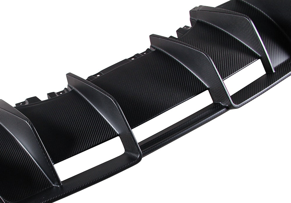 Audi R8 Mk2.5 Carbon Fibre Rear Diffuser - aggressive aerodynamic styling upgrade