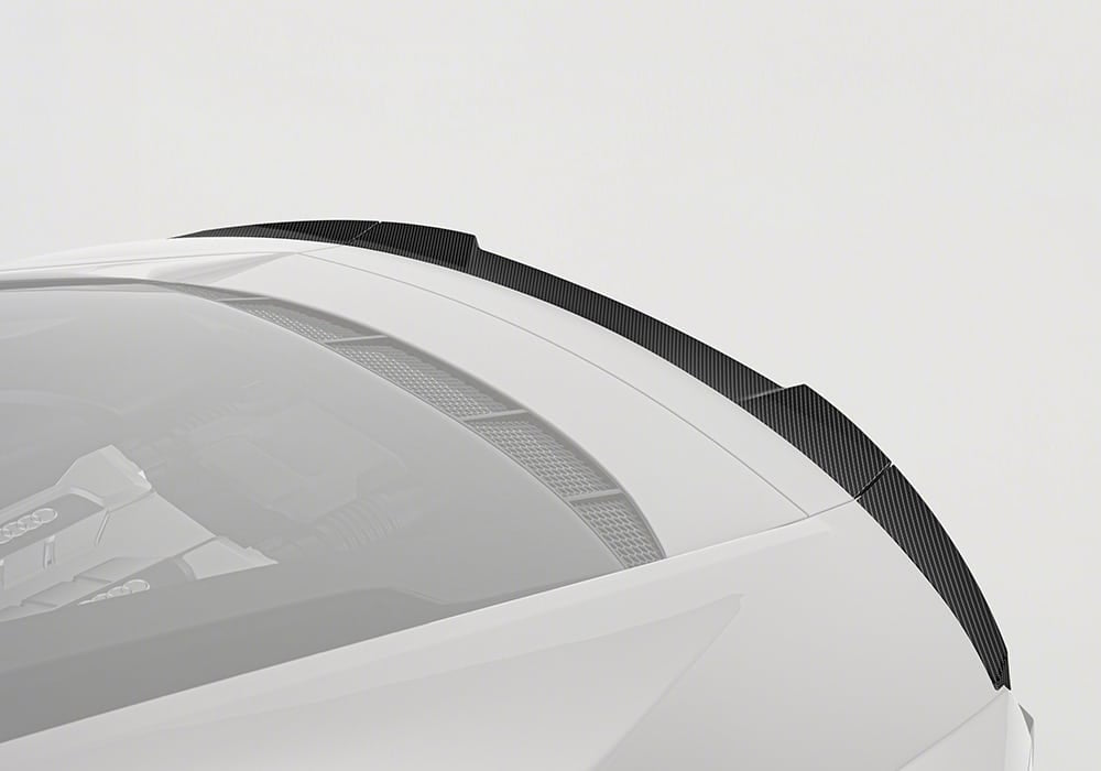 Audi R8 Mk2.5 Carbon Fibre Rear Spoiler - lightweight aerodynamic upgrade for Type 4S facelift