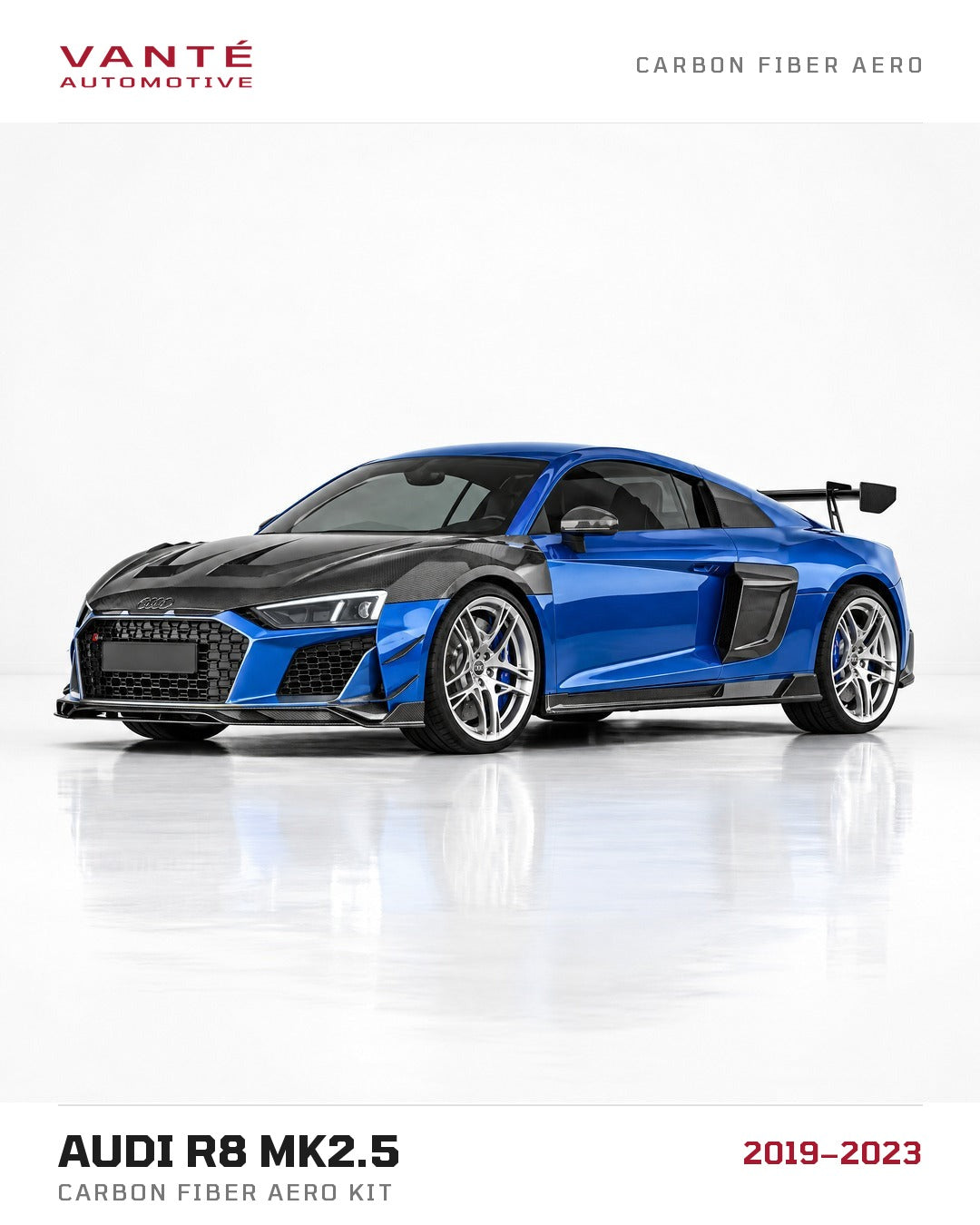 Audi R8 Mk2.5 Carbon Fibre Aero Kit