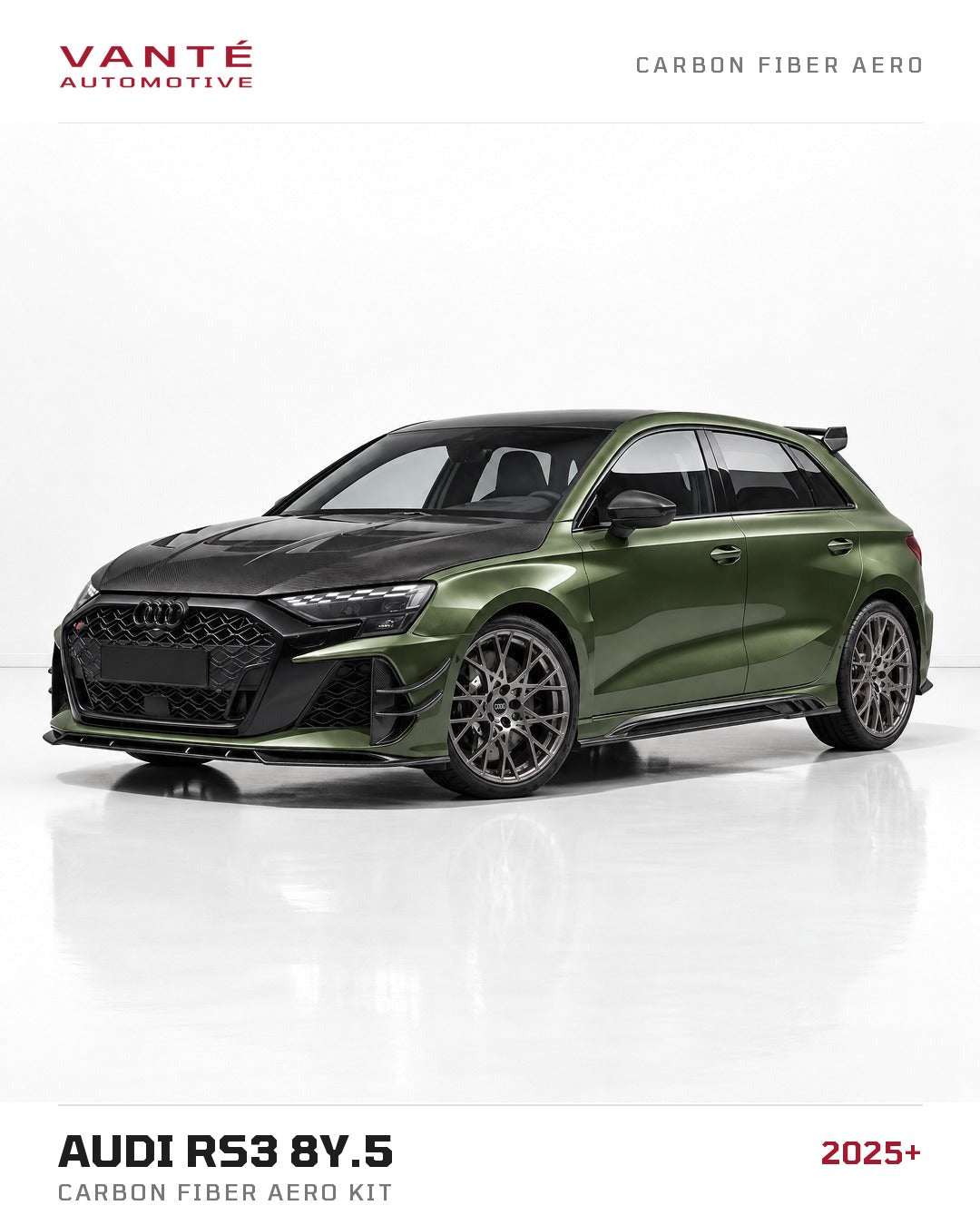 Audi RS3 8Y.5 (2025+) Carbon Fibre Aero Kit