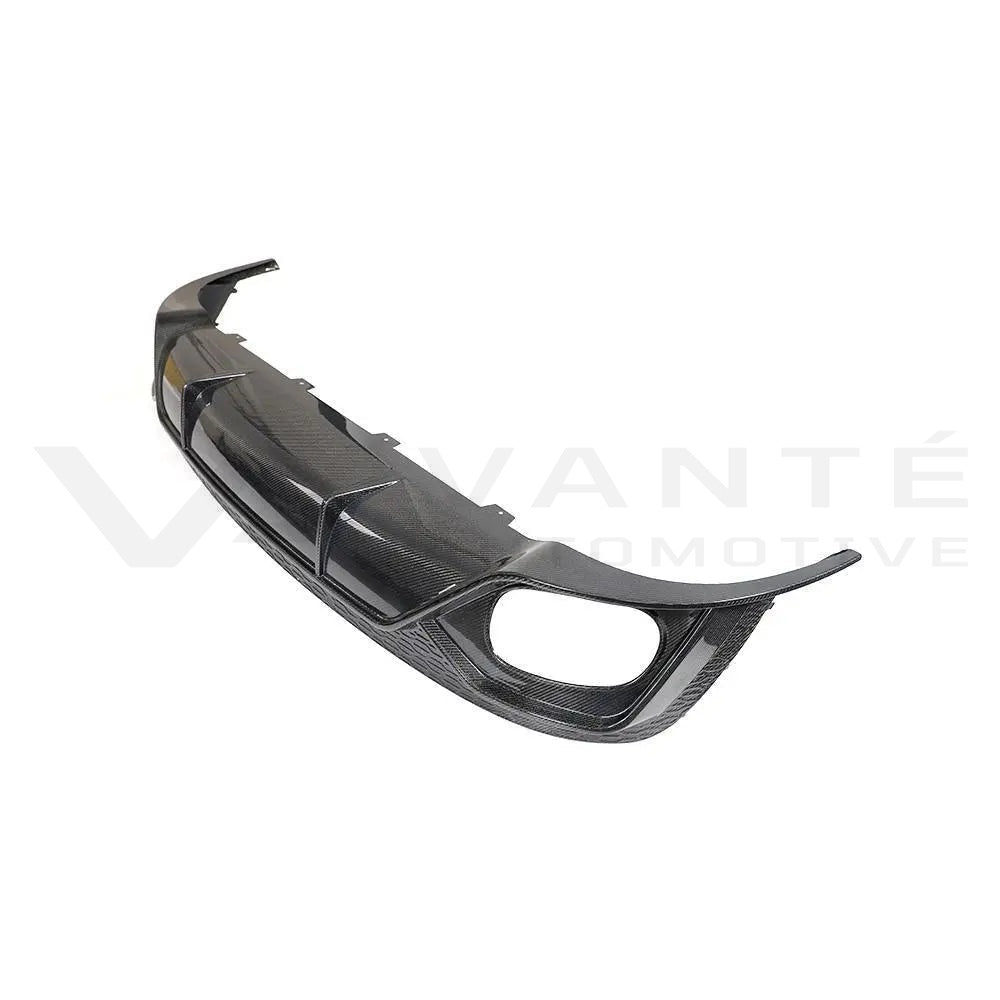 Audi RSQ8 4M Diffusore Paraurti Posteriore Sostitutivo in Carbonio