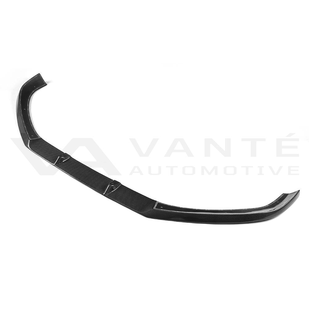 Audi A4 B9 Carbon Fibre Front Bumper Lip Splitter