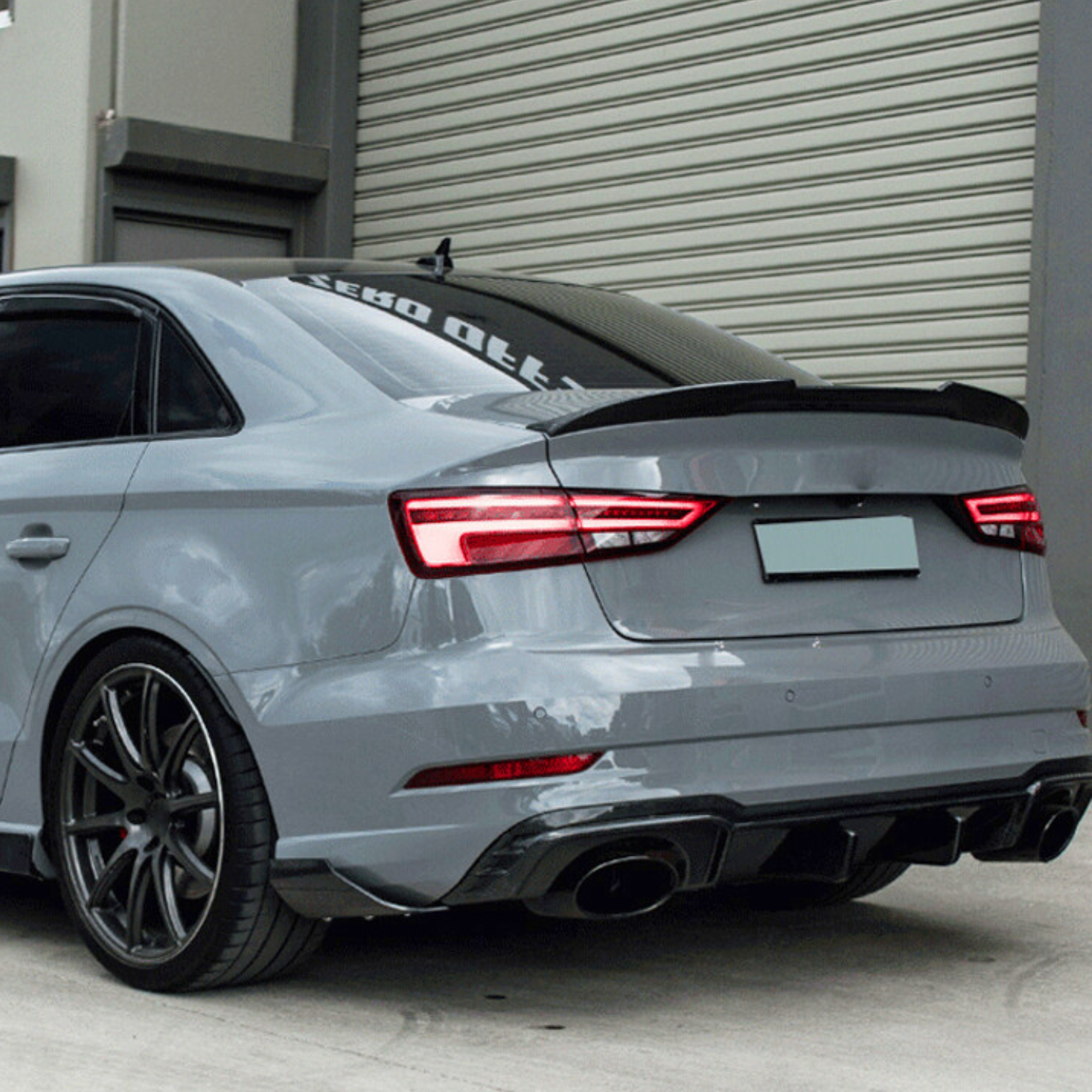 Audi RS3 8V.5 Carbon Fiber Rear Bumper Splitter Blades image 2