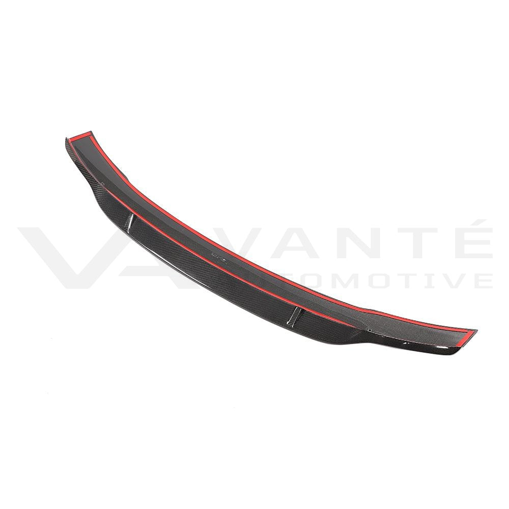 Becquet de coffre arrière en fibre de carbone pour Audi A5 S5 B9 et B9.5