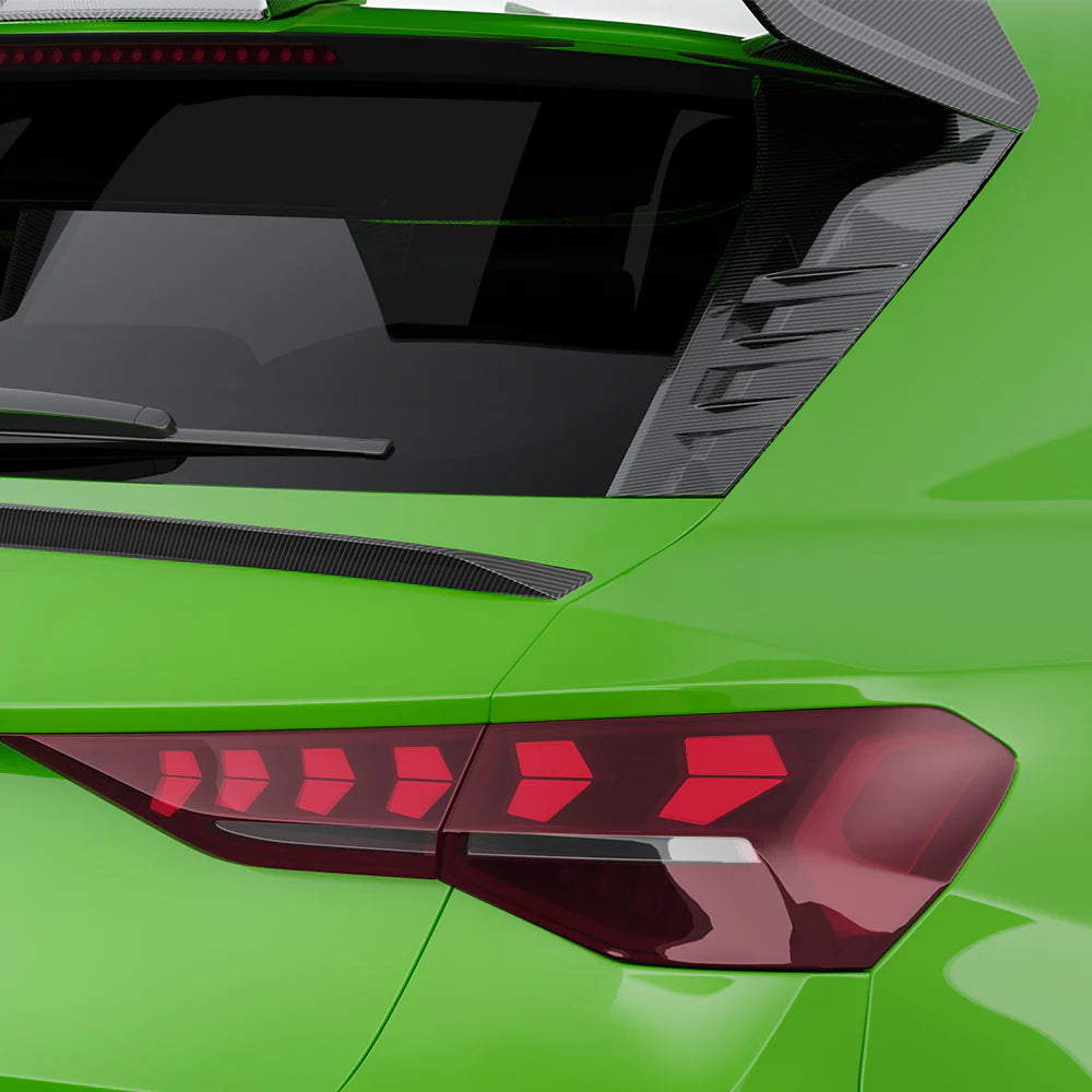 Audi A3/S3/RS3 8Y and 8Y.5 Rear Window Carbon Fibre Wing/Spoiler Trim image 9