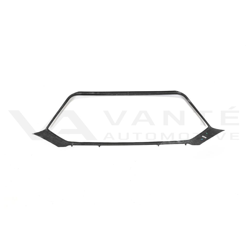 Audi RS6/RS7 C8 Carbon Fiber Front Grill Overlay Trim Cover