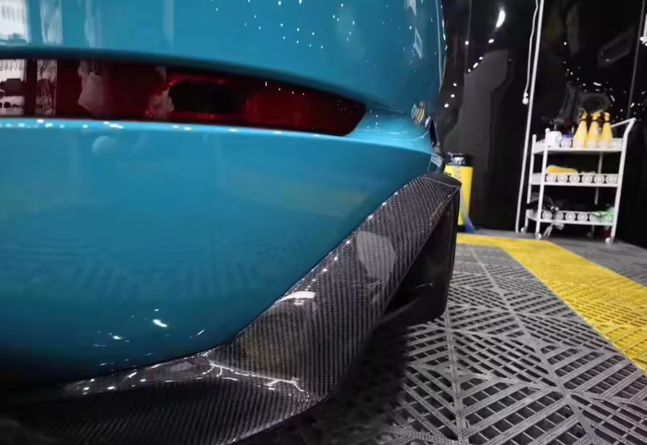 Porsche Cayman 718 Rear Diffuser/Bumper image 2