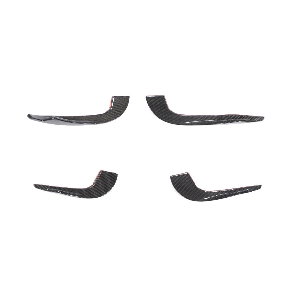 Audi RS3 8V.5 Carbon Fiber Front Bumper Canards image 7