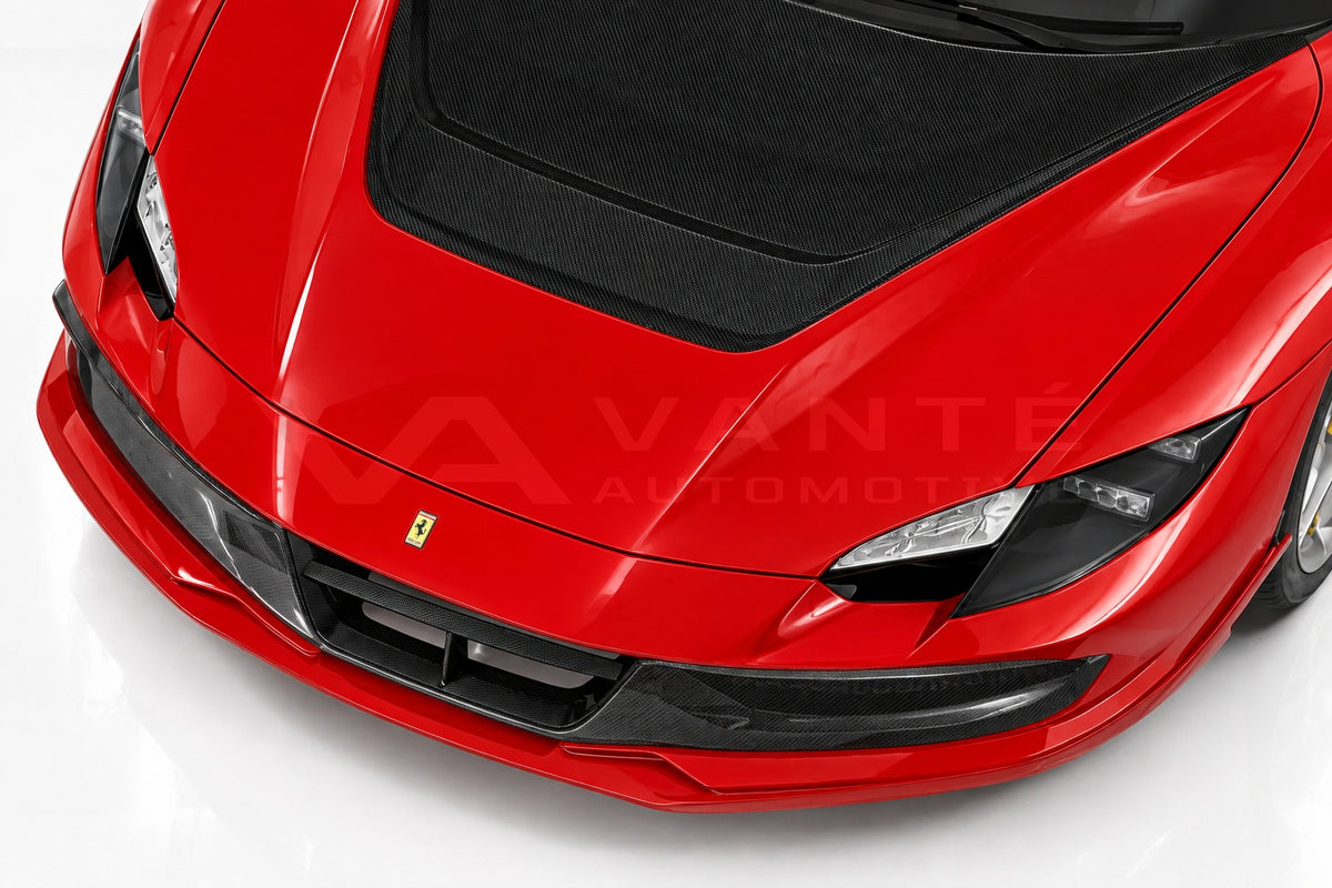 Ferrari 296 GTB/GTS Carbon Fibre Front Vent Trim – image 3