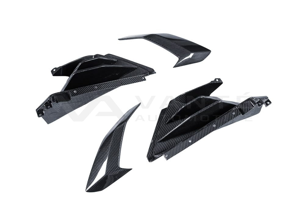 Lamborghini Huracan Evo Carbon Fibre Side Skirt Vent Trims – image 7