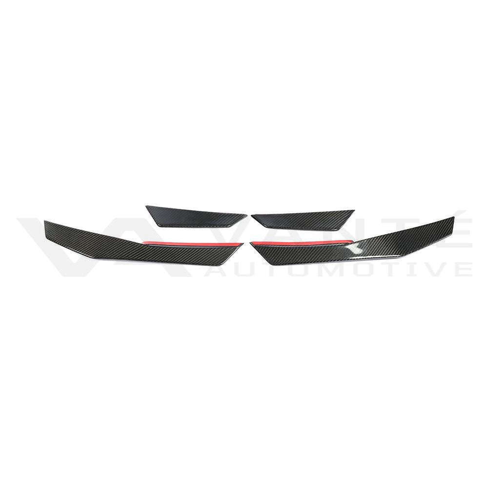 Audi R8 4S Canards Delanteros de Fibra de Carbono