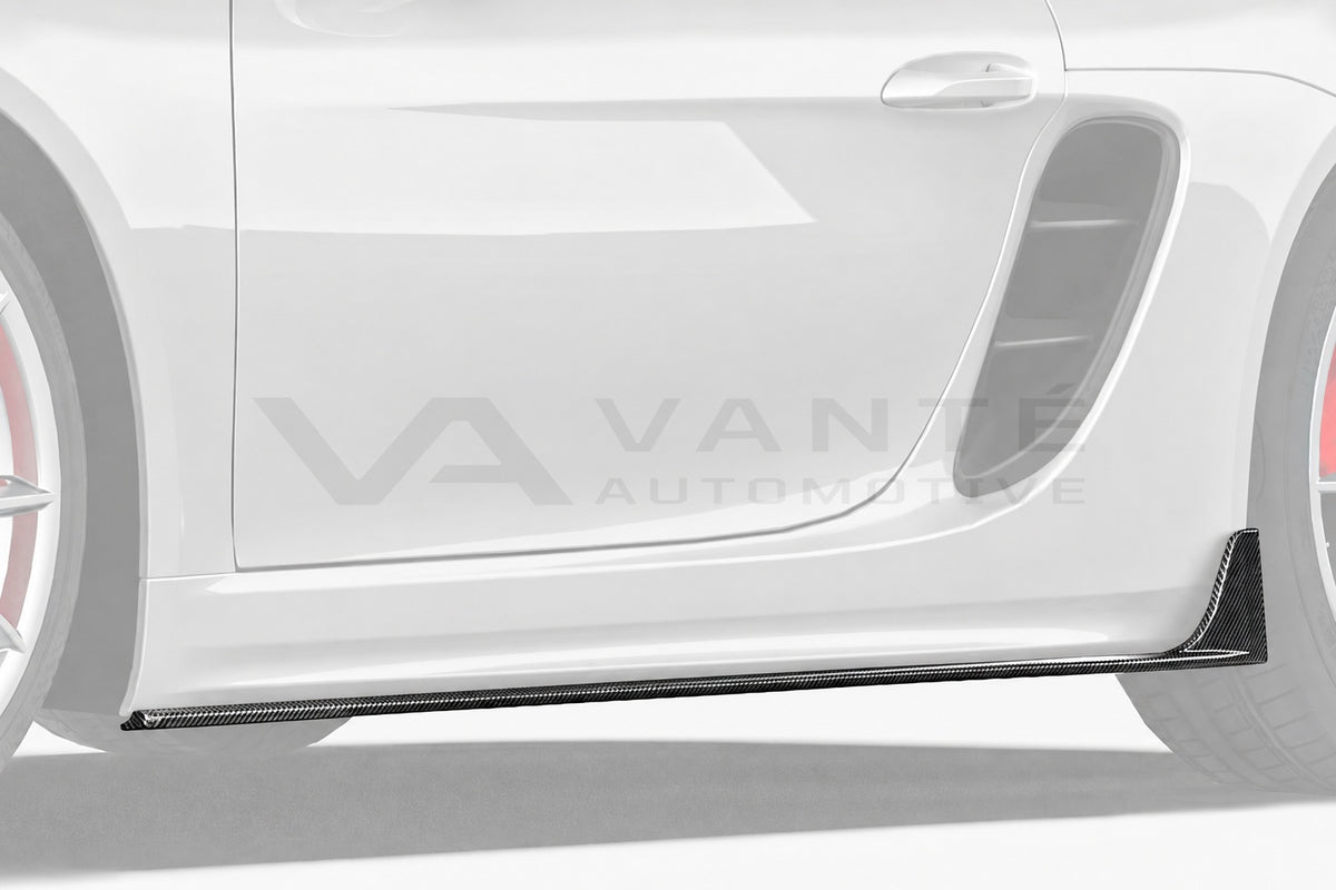 Porsche 718 Boxster/Cayman Carbon Fibre Side Skirts – image 5