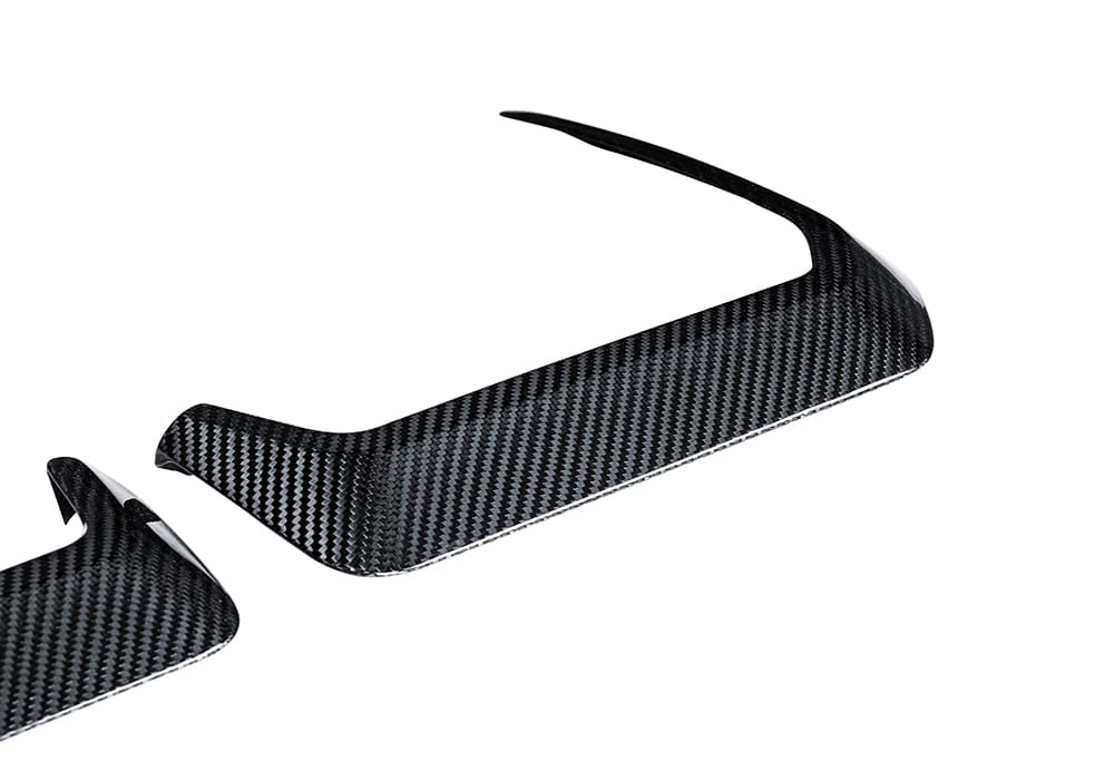 BMW M2 G87 Carbon Fibre Rear Canards - aggressive aerodynamic styling upgrade