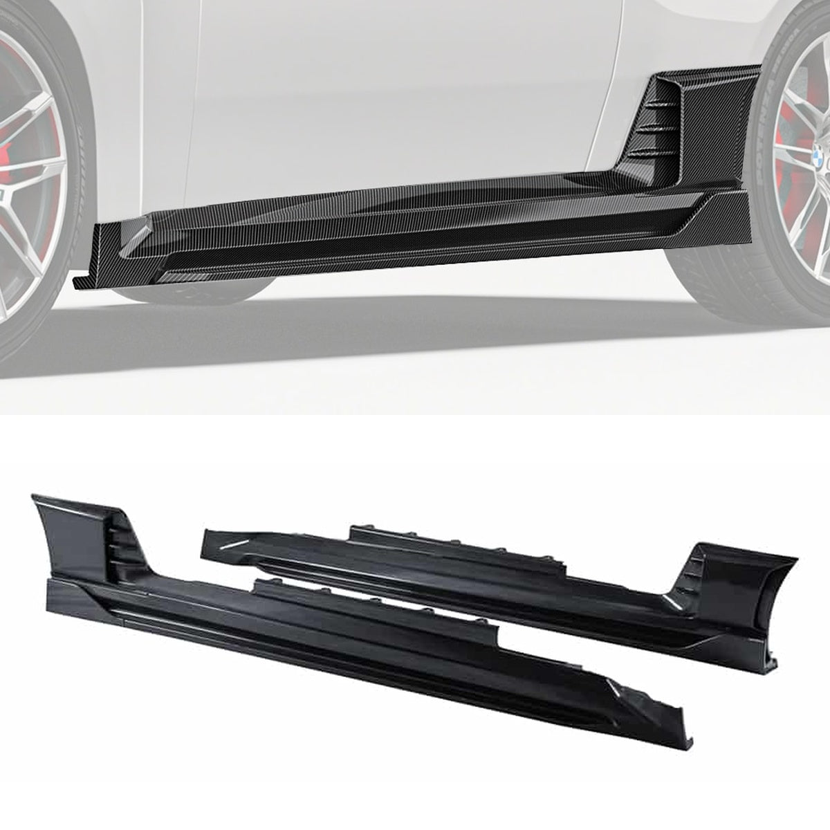 BMW M2 G87 Carbon Fibre Side Skirts | Vanté Automotive