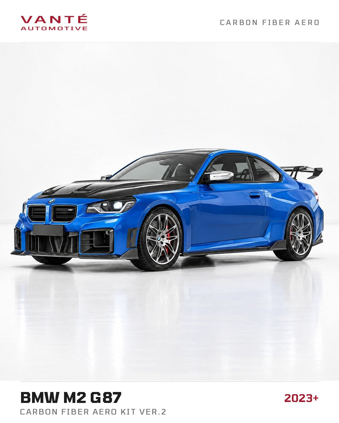BMW M2 G87 Carbon Fibre Aero Kit Ver.2