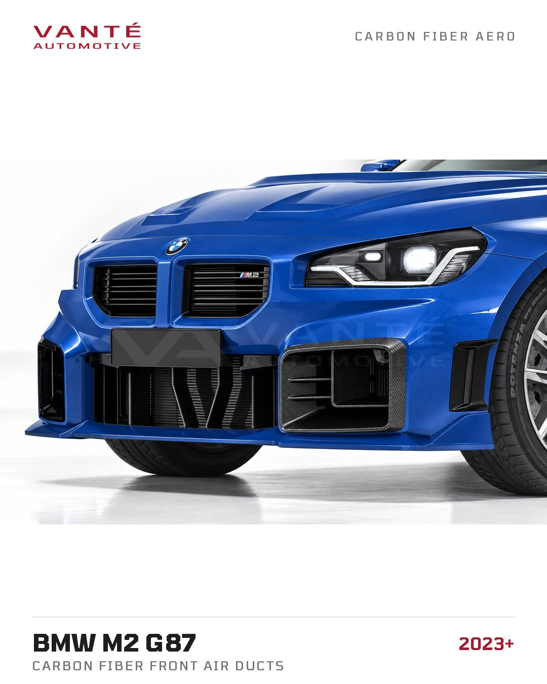 BMW M2 G87 Carbon Fibre Front Air Ducts