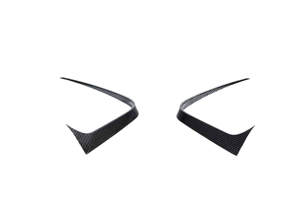 BMW M3 G80 Carbon Fibre Front Canards - race-inspired aerodynamic styling upgrade