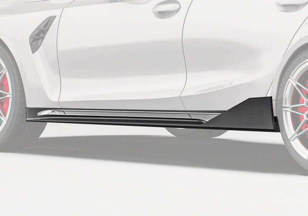 BMW M3 G80 Carbon Fibre Side Skirts - track-inspired lightweight aero upgrade