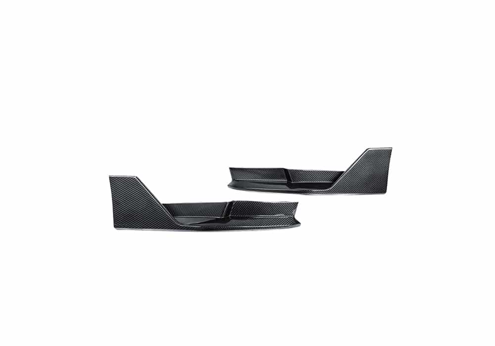 BMW M4 G82 G83 Carbon Fibre Rear Side Splitter - aggressive aero styling upgrade