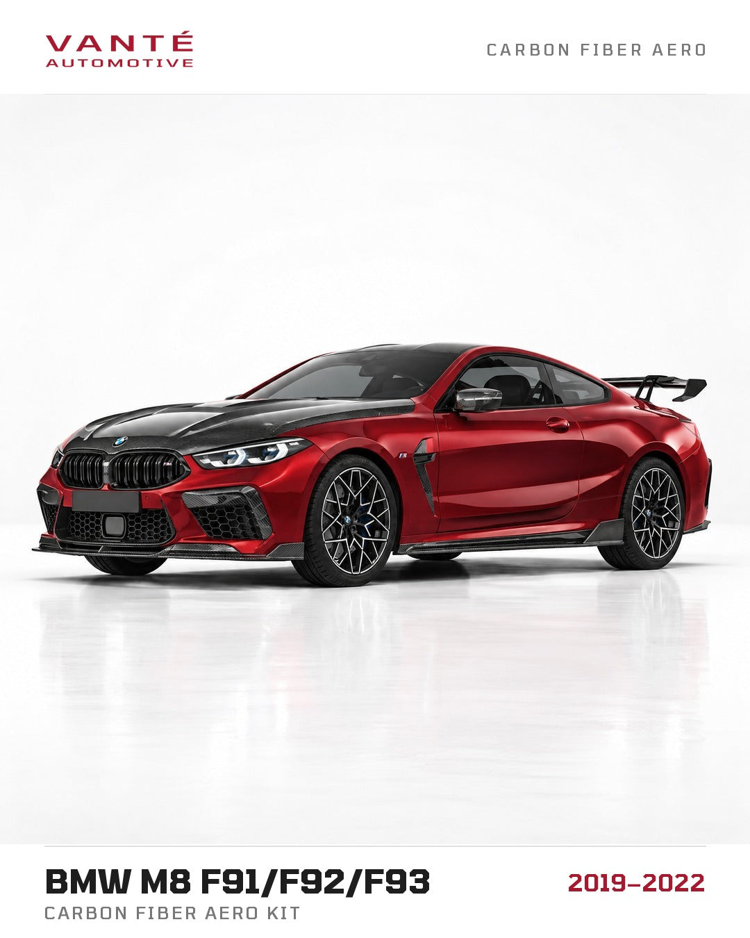 BMW M8 F91/F92/F93 Carbon Fibre Aero Kit