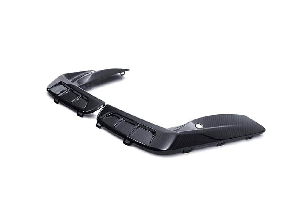 BMW M8 F91 F92 F93 Carbon Fibre Front Canards - race-inspired aerodynamic upgrade