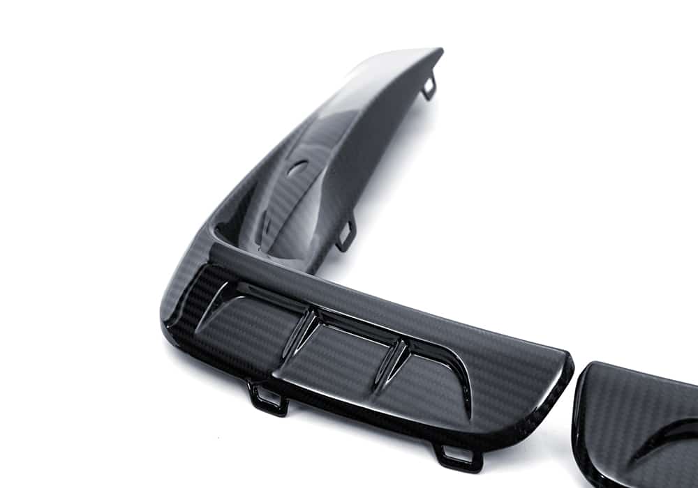 BMW M8 F91 F92 F93 Carbon Fibre Front Canards - race-inspired aerodynamic upgrade
