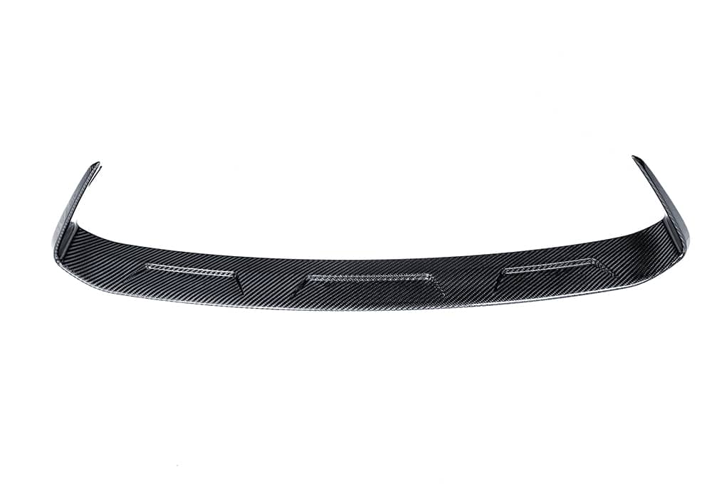 BMW M8 F91 F92 F93 Carbon Fibre Front Vent Trim - gloss weave OEM fitment upgrade